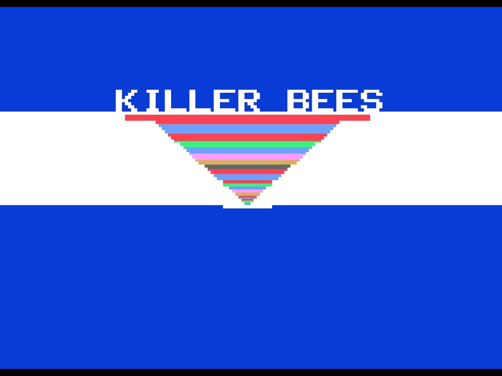 Title Screen of Killer Bees for Odyssey 2